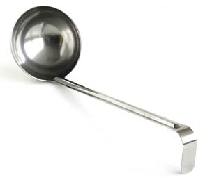 8 oz ladle stainless steel made in usa